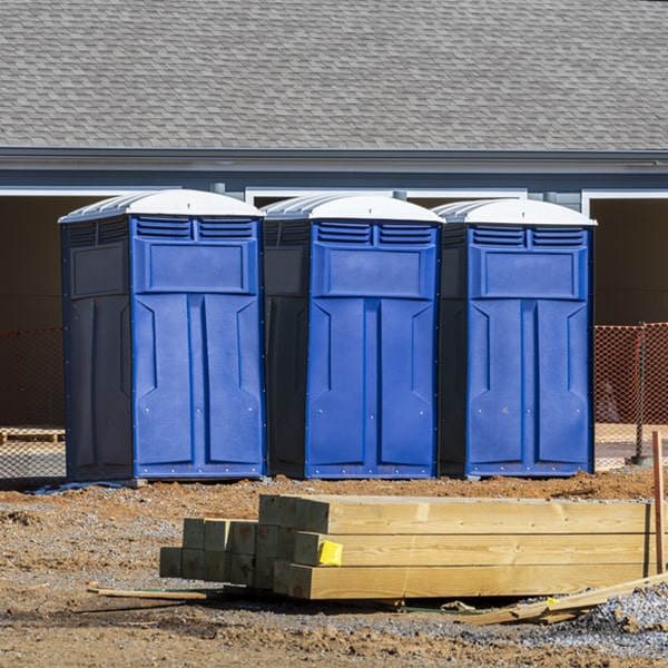 are there any restrictions on where i can place the portable toilets during my rental period in Squirrel Island ME